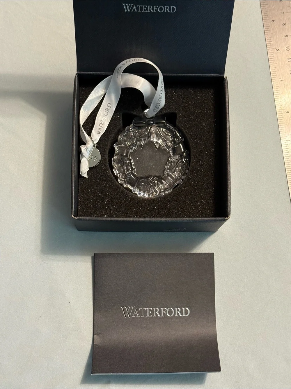 Waterford wreath mini ornament